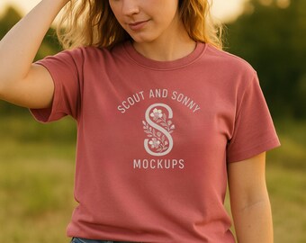 Cumin Comfort Colors 1717 Mockup
