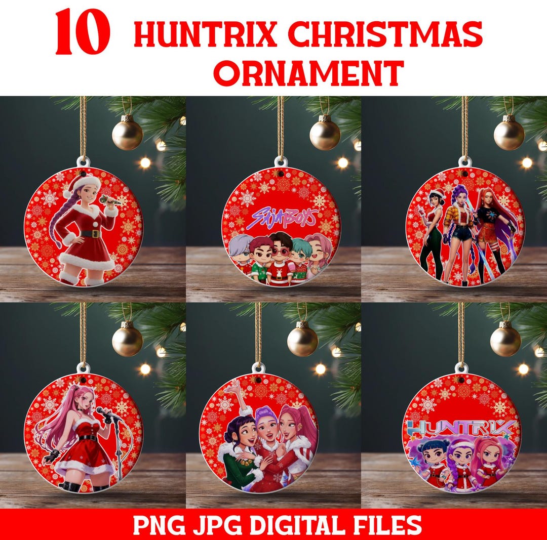 クリスマスハントリックスPNG、Kポップデーモンハンタークリップアート