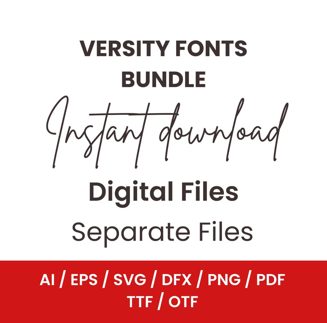 Varsity Font SVG Bundle, Sports Alphabet (digital Download) - Etsy