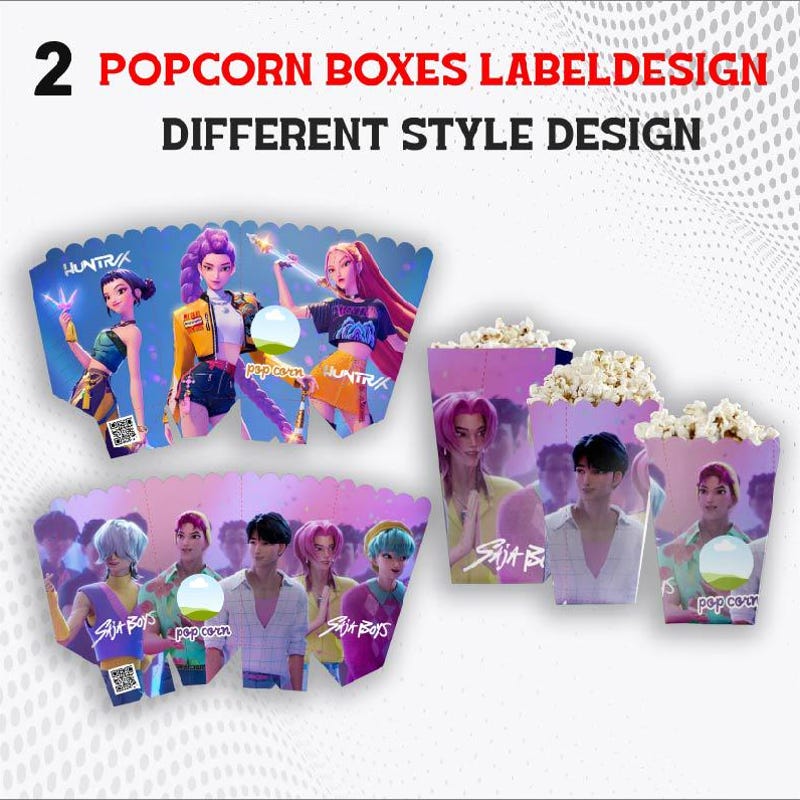 Kpop Demon Hunters Popcorn - Etsy