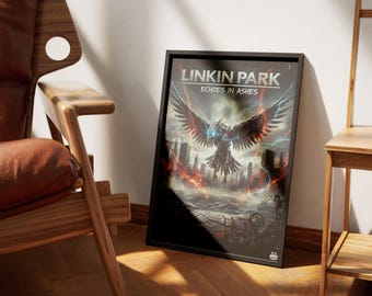 リンキン パーク ビンテージ ポスター グループ ショット ファンキー