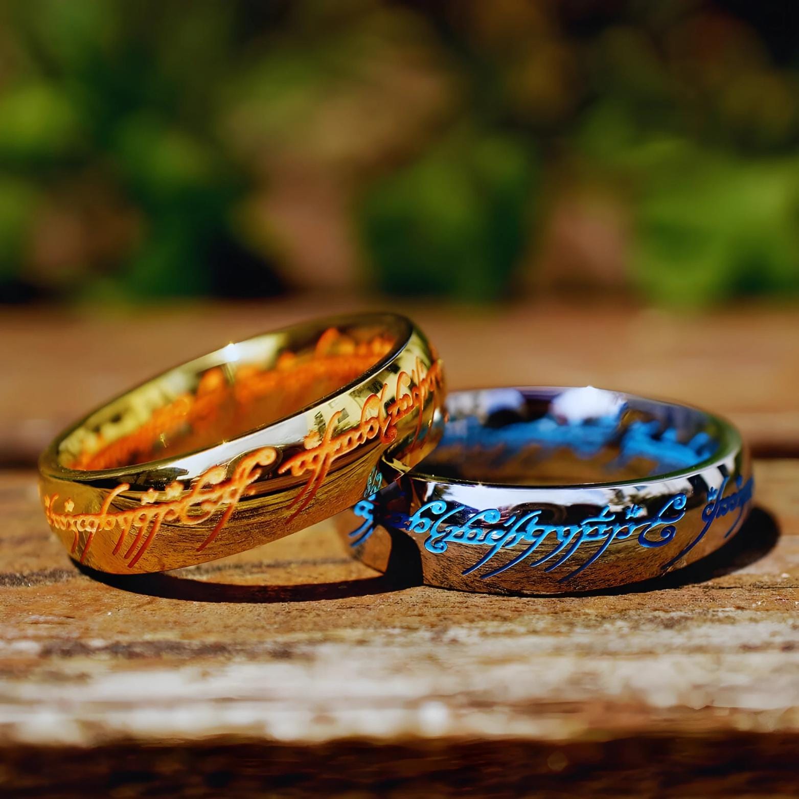 Lotr My Secret Woods Glow Ring Secret Wood Ring Colorful Luminous