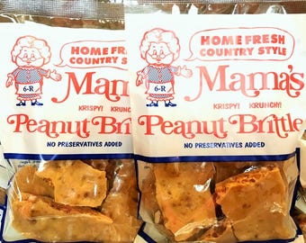 Mama's Peanut Brittle- 5.5 oz bag
