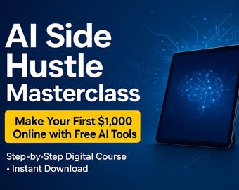AI Side Hustle Masterclass | Digital Coursebook (PDF)