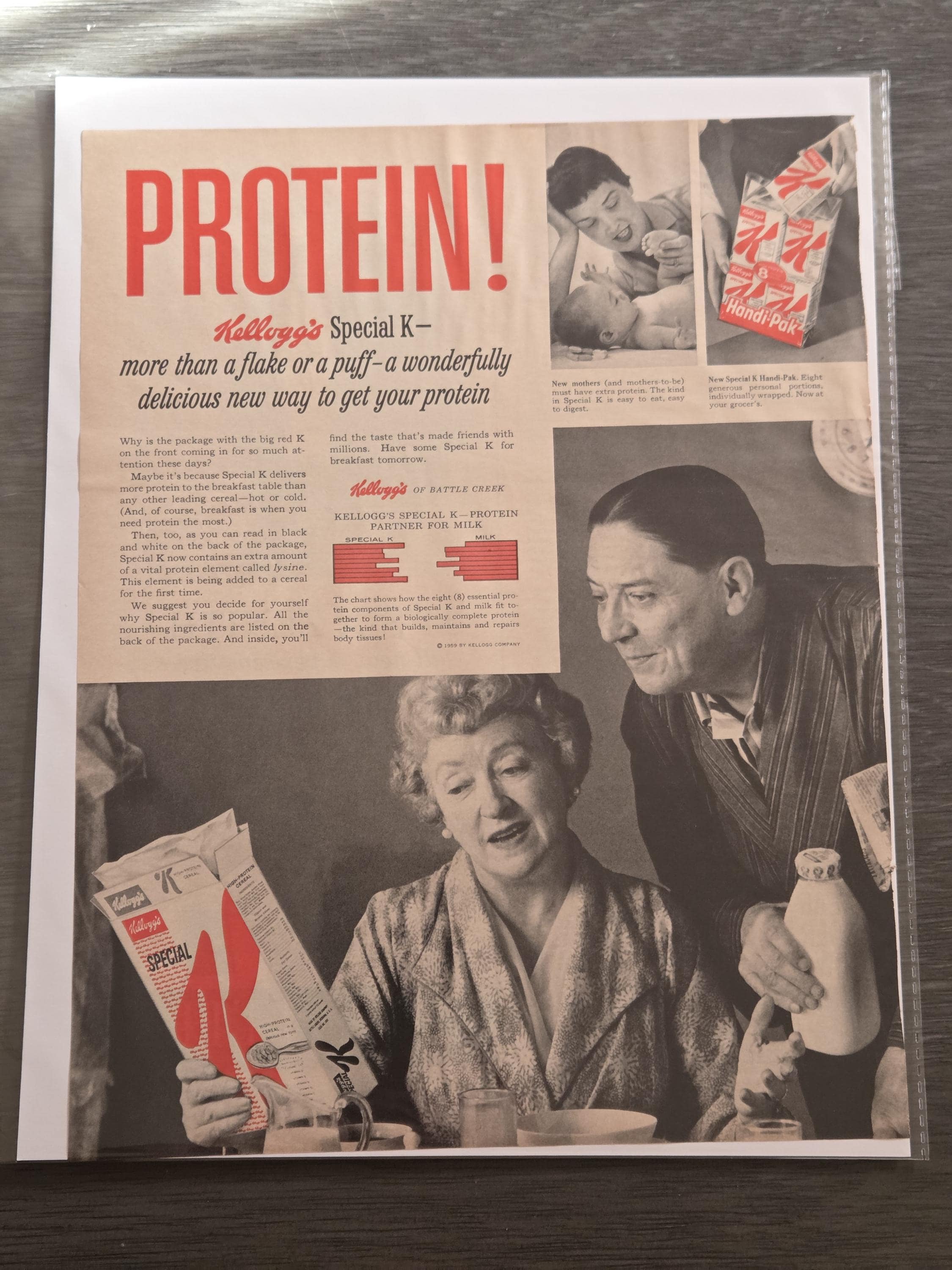 Kellogg's Vintage Ad Australia