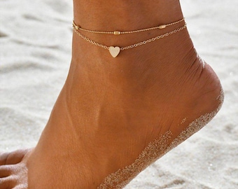 Love Heart Anklet