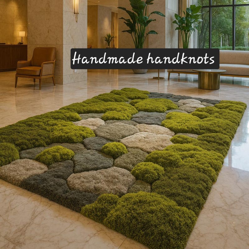 Moss Rug - Etsy