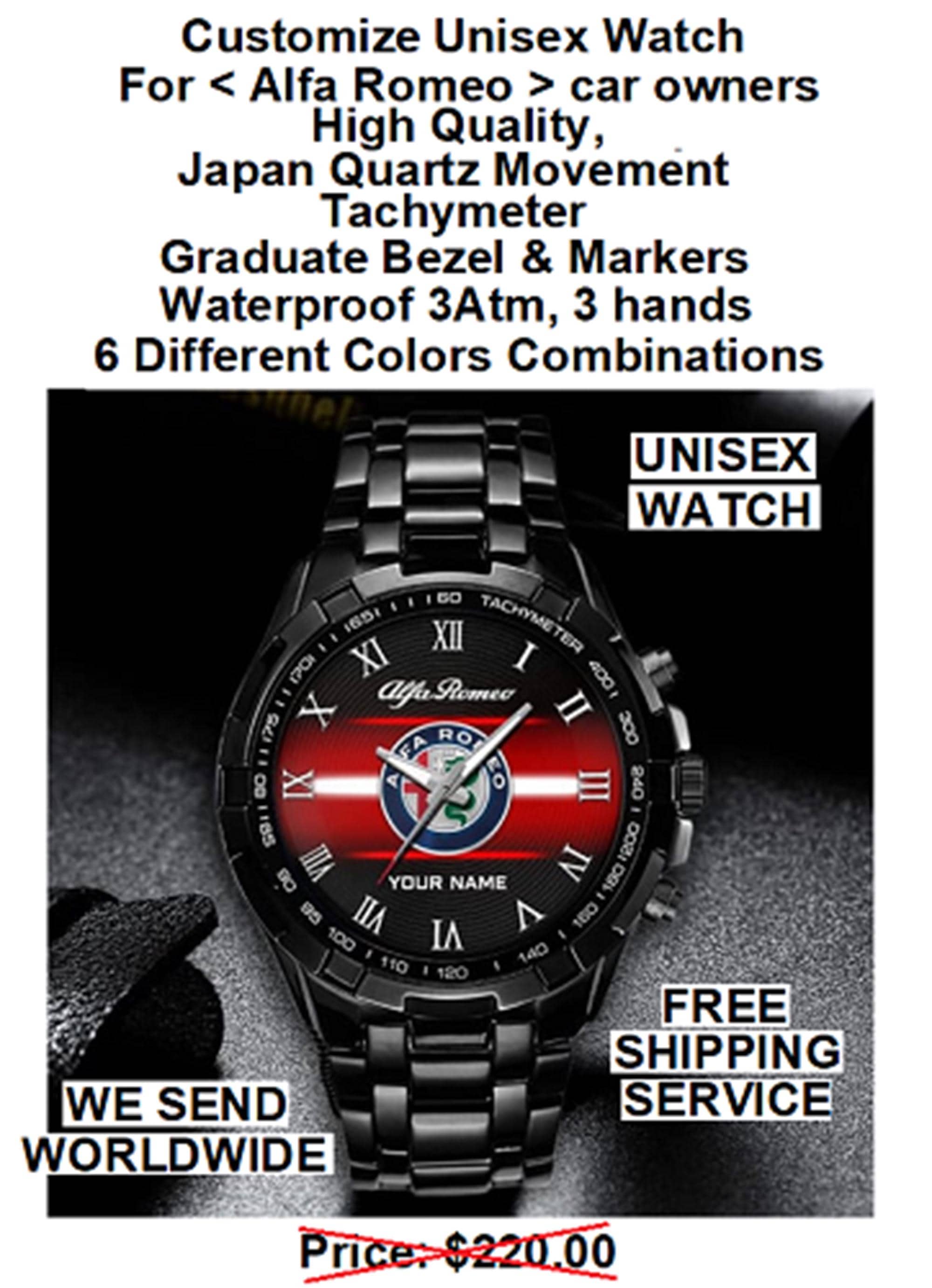 Quadrifoglio Orologio Alfa Romeo Originale Orologio Alfa Romeo