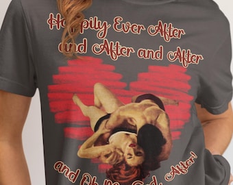 Happily Ever After Spicy Romance Shirt, BookTok Reader Tee, Spicy Book Lover Gift, Romance Reader Apparel, Bookish Top Romance community