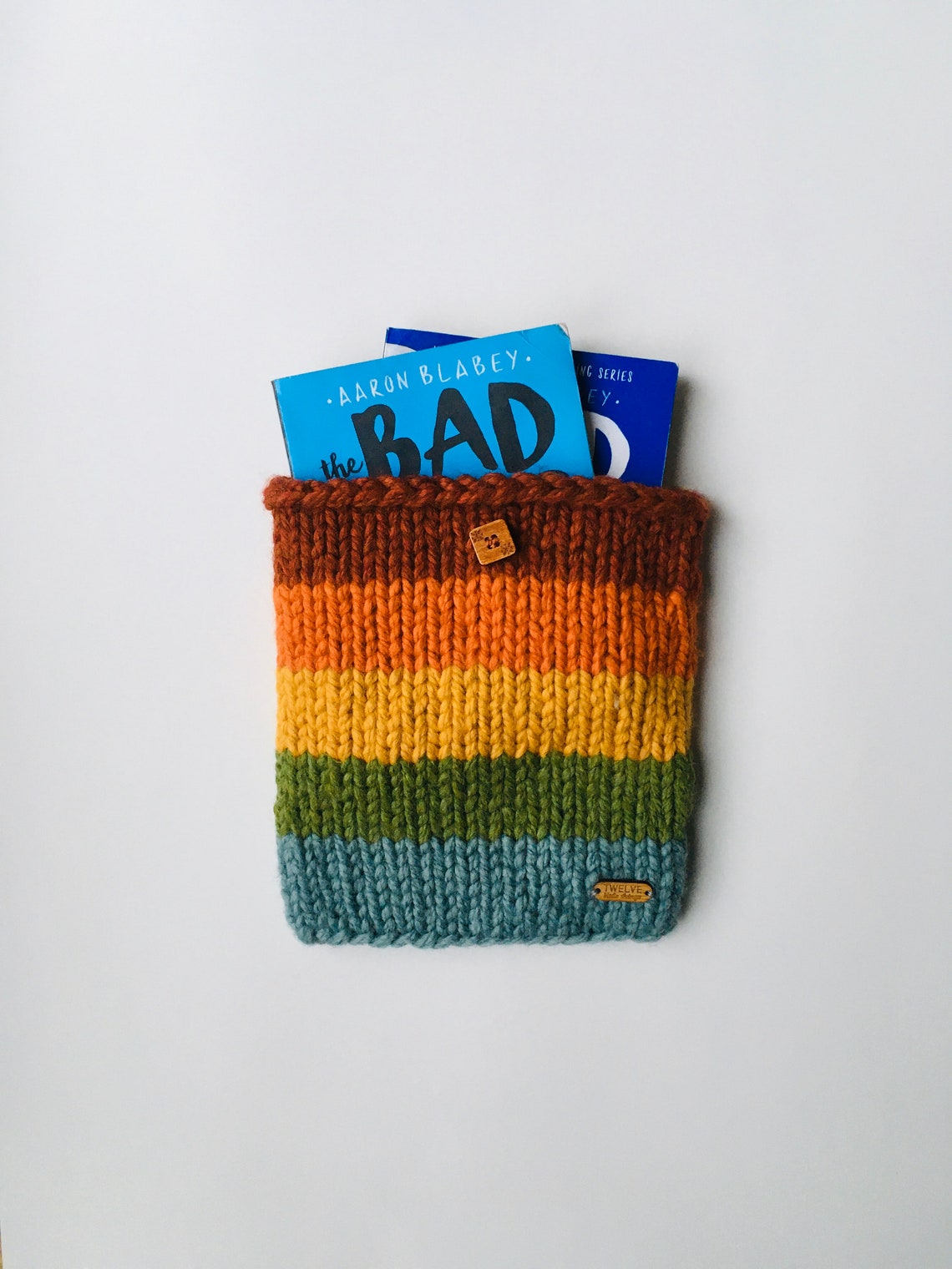 KNITTING PATTERN Book Sleeve Ipad Sleeve Book Sleeve Cover Etsy