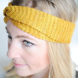 KNITTING PATTERN: Yoga Gifts, Headband, Yoga Headband, Headband Pattern, Headband PDF, Headband pdf pattern, Ear Warmer Pattern image 3