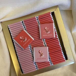 Baby Shower Chocolate Favors,Baby Shower Chocolate Favors for Guests,Personalized Chocolate Favors,Baby Party Favors,Baby Shower Chocolate