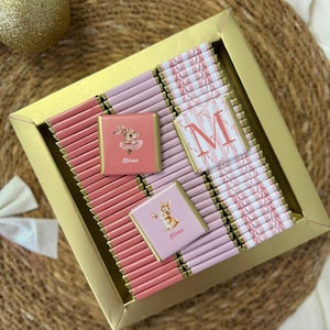 Baby Shower Chocolate Favors,Baby Shower Chocolate Favors for Guests,Personalized Chocolate Favors,Baby Party Favors,Baby Shower Chocolate