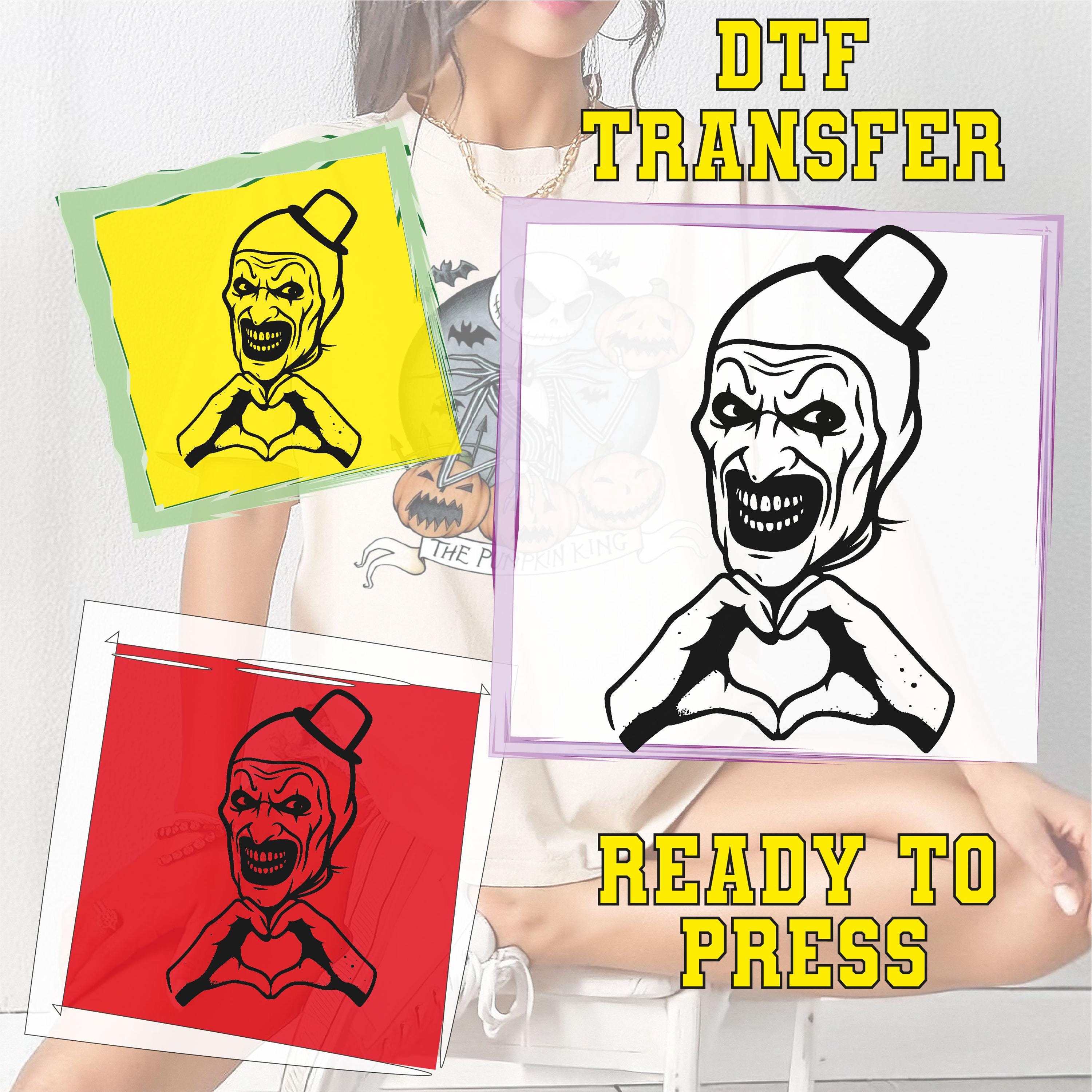 Terrifier Dtf Transfer - Etsy