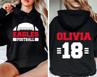 Custom Football Hoodie: Football Spirit