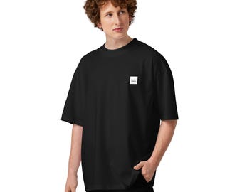 Bodobeni - Unisex organic oversized high neck t-shirt
