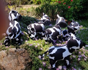 Freisian Calf Plush Toy, Cow Lover Gift