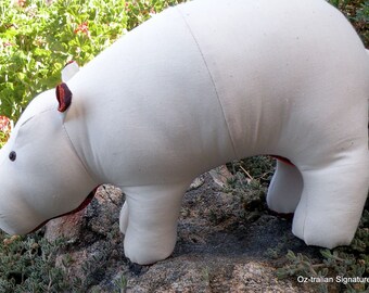 Signature Hippo Handmade Customizable Color Accent