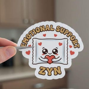 Emotional Support Zn Sticker