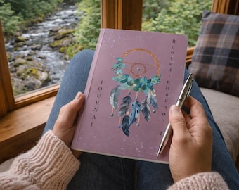 Mystic Dreamcatcher Journal – Boho Spirituell Skrivanteckningsbok | RootedinHarmonī