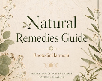 Guide till naturläkemedel | Holistisk läkning, homeopati, örtmedicin (direkt nedladdning)