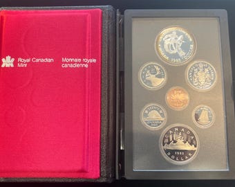 Royal Canadian Mint Double Dollar/ Proof Coin Set