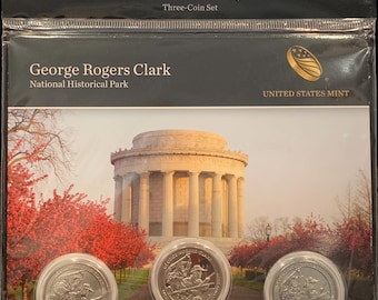 Ensemble d'un quart de pièce George Rogers Clark 2017