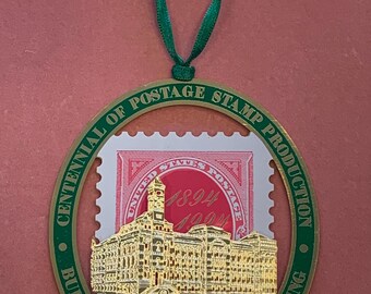 1973 Historic Treasury Association (The year of the stamp 1994) Ornament