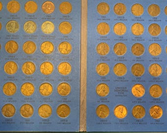 Lincoln Cent Collection Starting 1941 Number Two (Book 3)