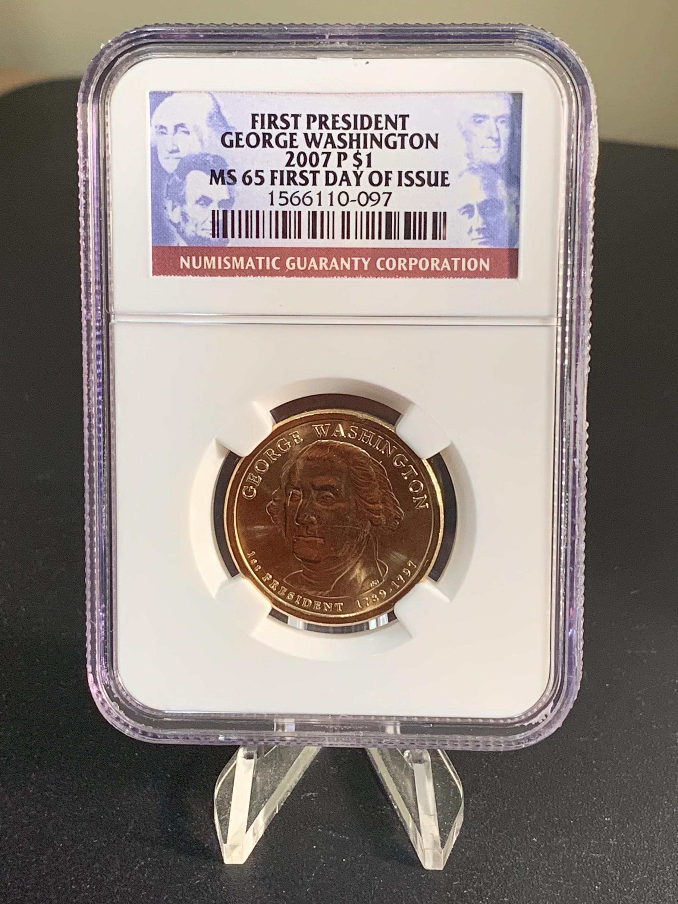 2007 George Washington 1 Dollar Coin