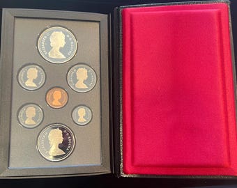 Royal Canadian Mint 1986 Canada Double Dollar Proof Set
