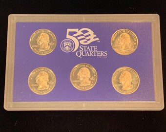 Coffret épreuve numismatique quarte épreuve numismatique des monnaies des États-Unis, 2006