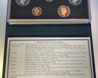 Royal Mint 1985 United Kingdom Proof Coin Collection