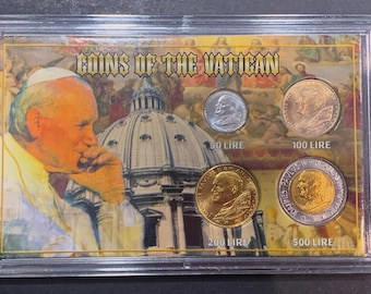 Coins of the Vatican coin set