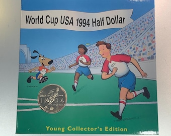 Coupe du monde États-Unis 1994 Half Dollar Young Collectors Edition