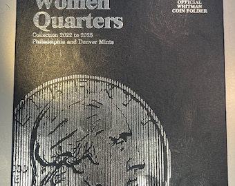 Official Whitman Coin Folder American Women Quarters (Collection 2022 to 2025)