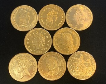 Group of Replica/ Tribute Medal lot