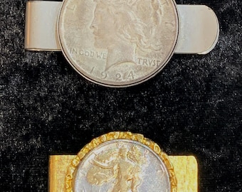 2 Piece Coin Money Clip lot