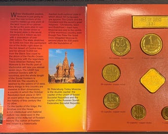 USSR Set of Coins 1991