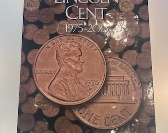 H.E. Harris & Co. Coin Folder Lincoln Cents (1975-2013)