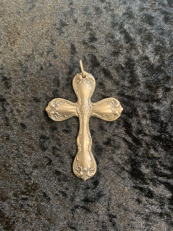 Vintage Towle Sterling Cross Pendant
