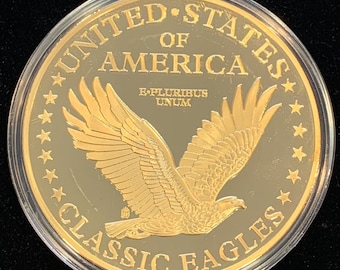 American Mint Classic Eagles on US Coinage Medal
