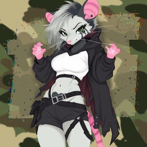 Custom Fursona Portrait Commission (Furry Artwork)