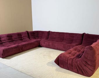 Iconic Bordeaux Sofa Set