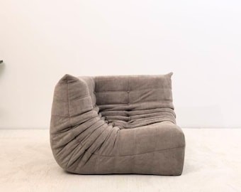 Custom Handmade Suede Corner Sofa