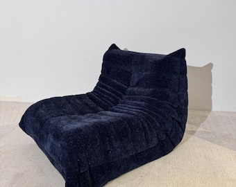 Unique Sofa Bleu Nuit Pailleté