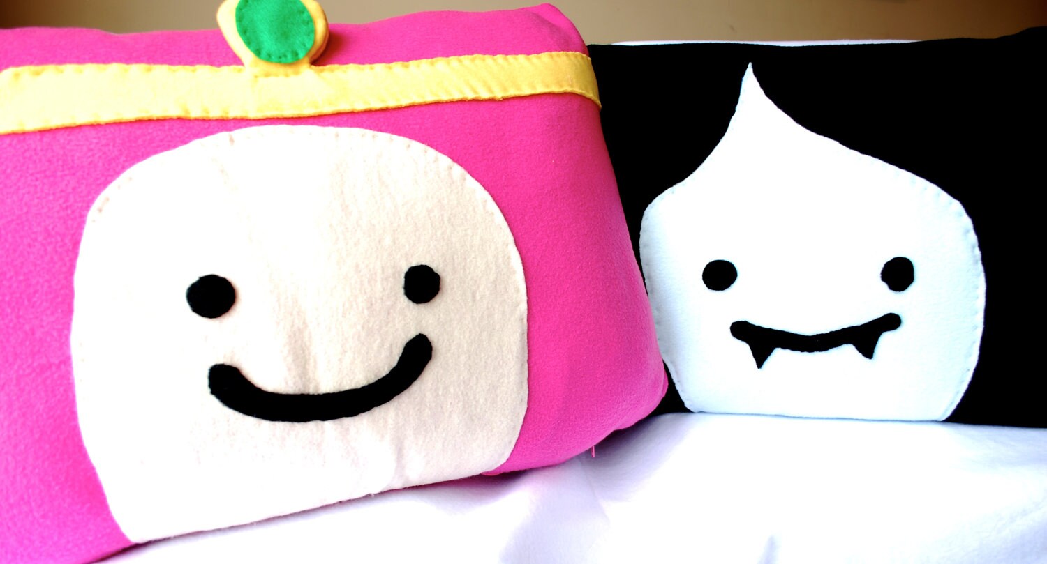 Three Adventure Time Pillows 2 Large 1 Medium you pick Etsy
