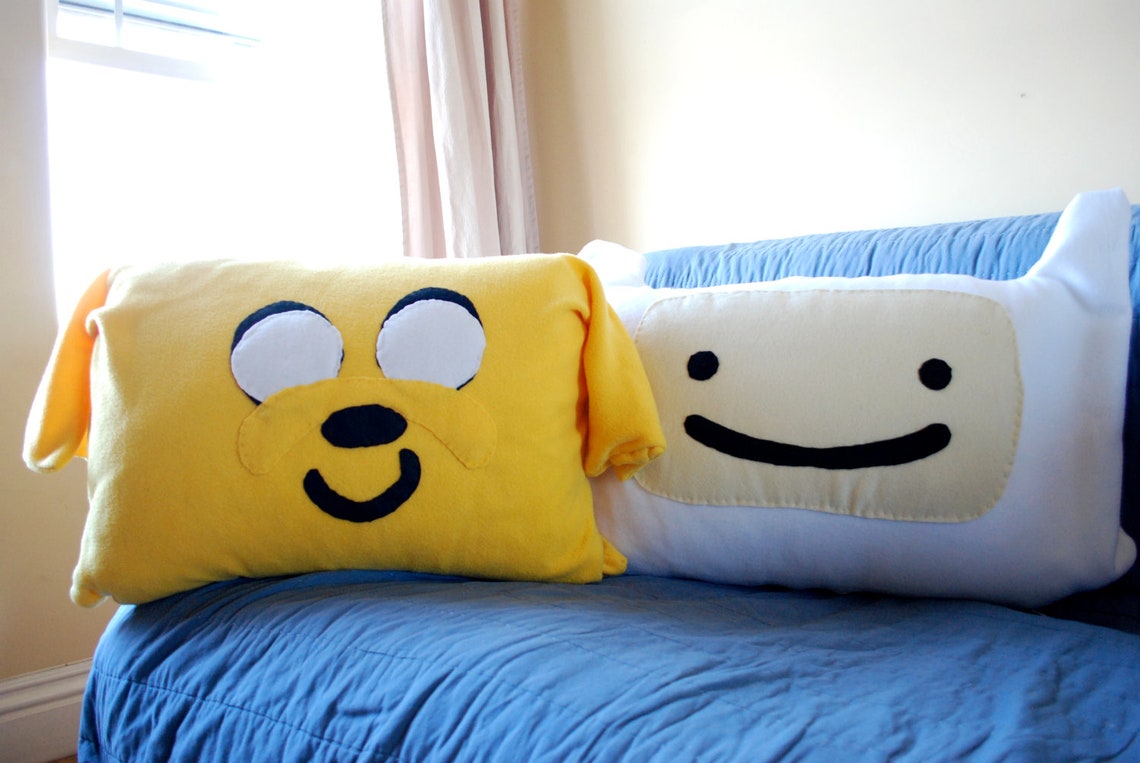 Three Adventure Time Pillows 2 Large 1 Medium you pick Etsy