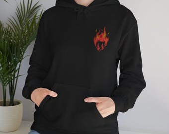 Aelin Galathynius-hoody | Op een glazen troon geïnspireerde sweater | Fireheart Romantasy-merchandise