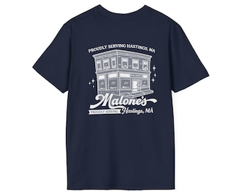 Camiseta con el logo de Malone's Off Campus /
